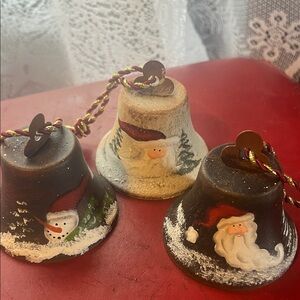 Vintage hanpainted bells